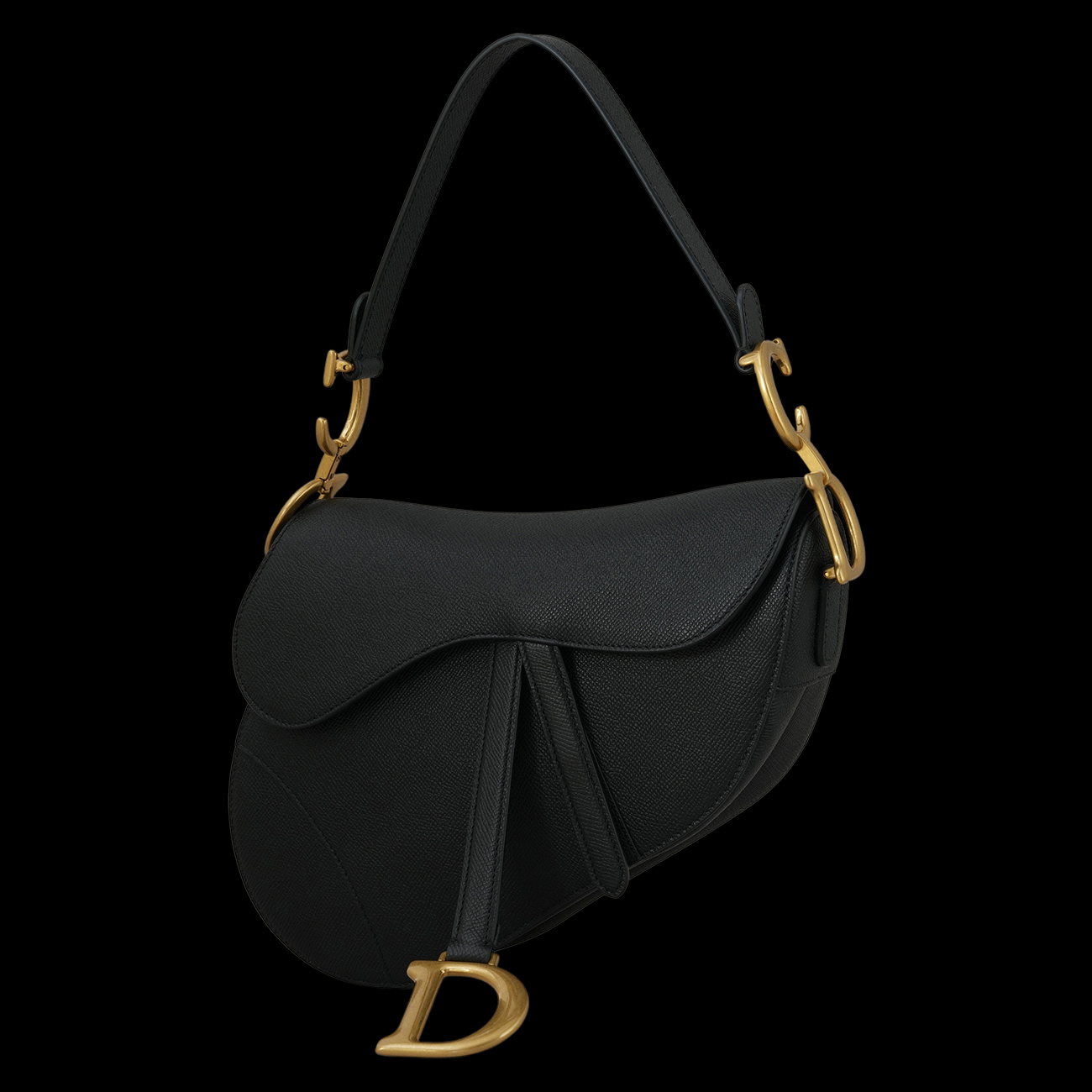 CHRISTIAN DIOR(USED)크리스찬디올 새들백 미듐